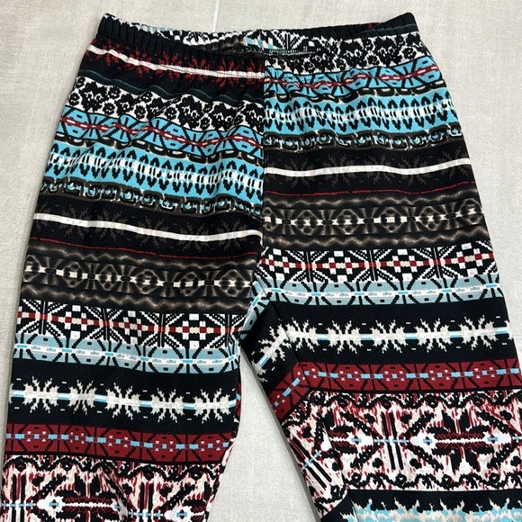 Winter print fleece lined pants - Picture 2 of 4